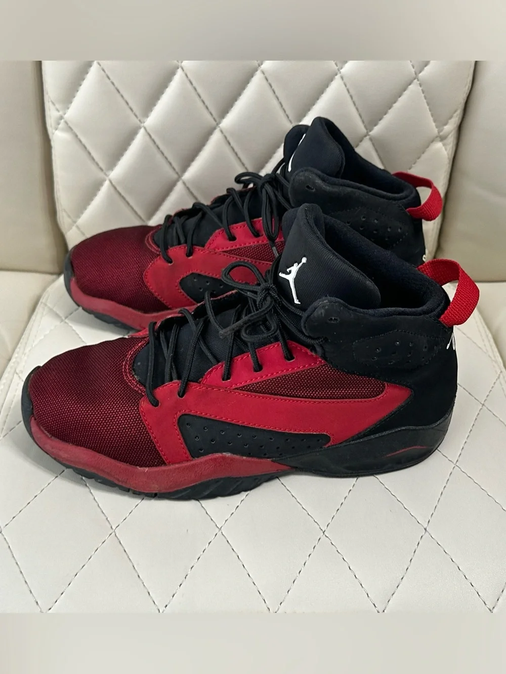 Nike Air Jordan Lift Off sneakers youth kids size 2 red black